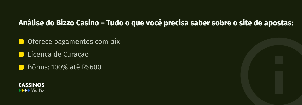 Análise do Bizzo Casino – Tudo o que você precisa saber sobre o site de apostas